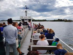 Suomenlinna ferry Green Cap Tours